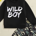 thumbnail image 4 of Boys Clothes Boy Outfits 2-Piece Long Sleeve Sweatshirt Tops and Pants Fall Winter Outfits Set,Lightweight 6-12 Months 12-24 Months 2T 3T 4T 5T 6T 7T 8T 9T Children 5-6 Years, 4 of 4