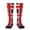 2 Black-2, variant on Women's Knee High Socks Retro British Flag Thermal Soft Knee Long Socks