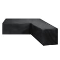thumbnail image 1 of Garden Rattan Corner Furniture Cover Outdoor V Shape Waterproof Sofa Protect Set, 1 of 8