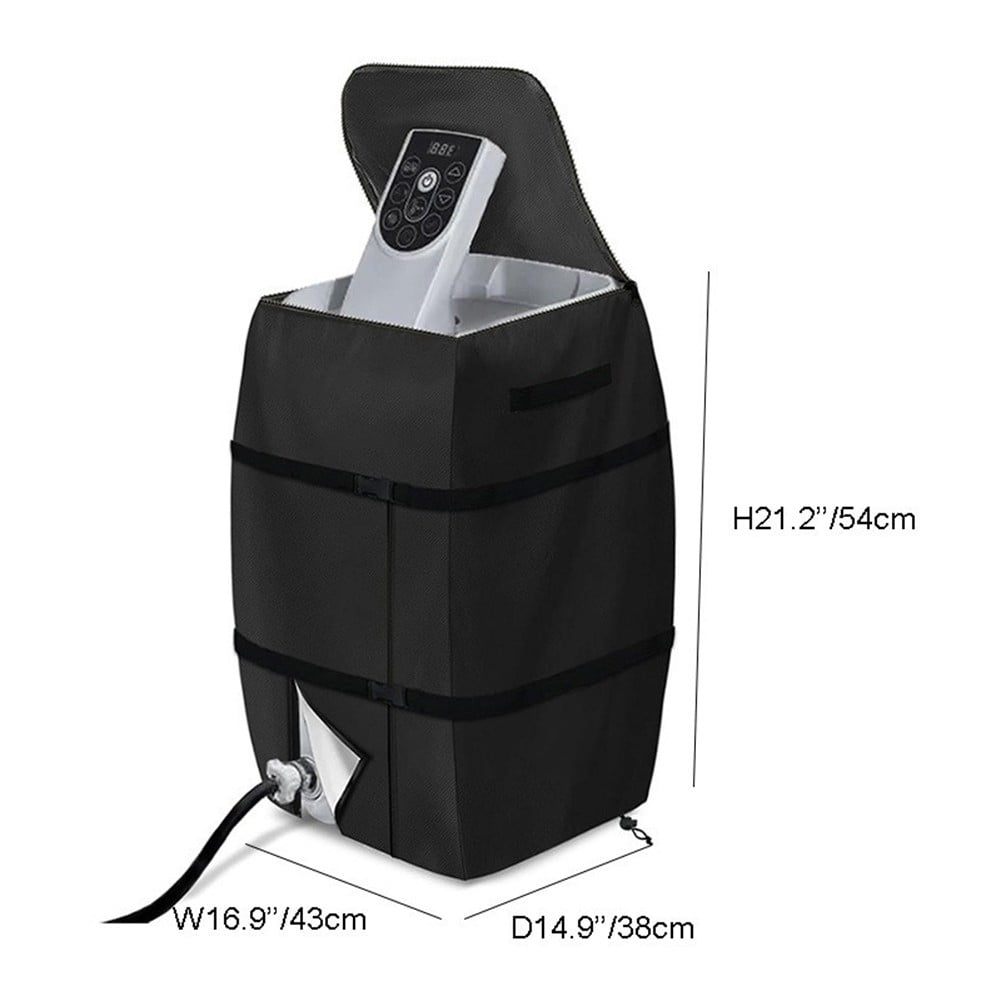 Universal Inflatable Spa Water Heater Pump Cover For Hot Tub,17.2x15.2x21.6inch