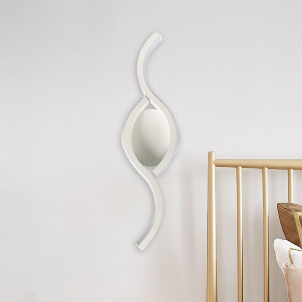 Aplique de pared de 220 V, lámpara montada en la pared, entrada moderna, accesorios de iluminación de pared creativos, decoración para baño, hogar, Luz calida Yinane aplique de la pared