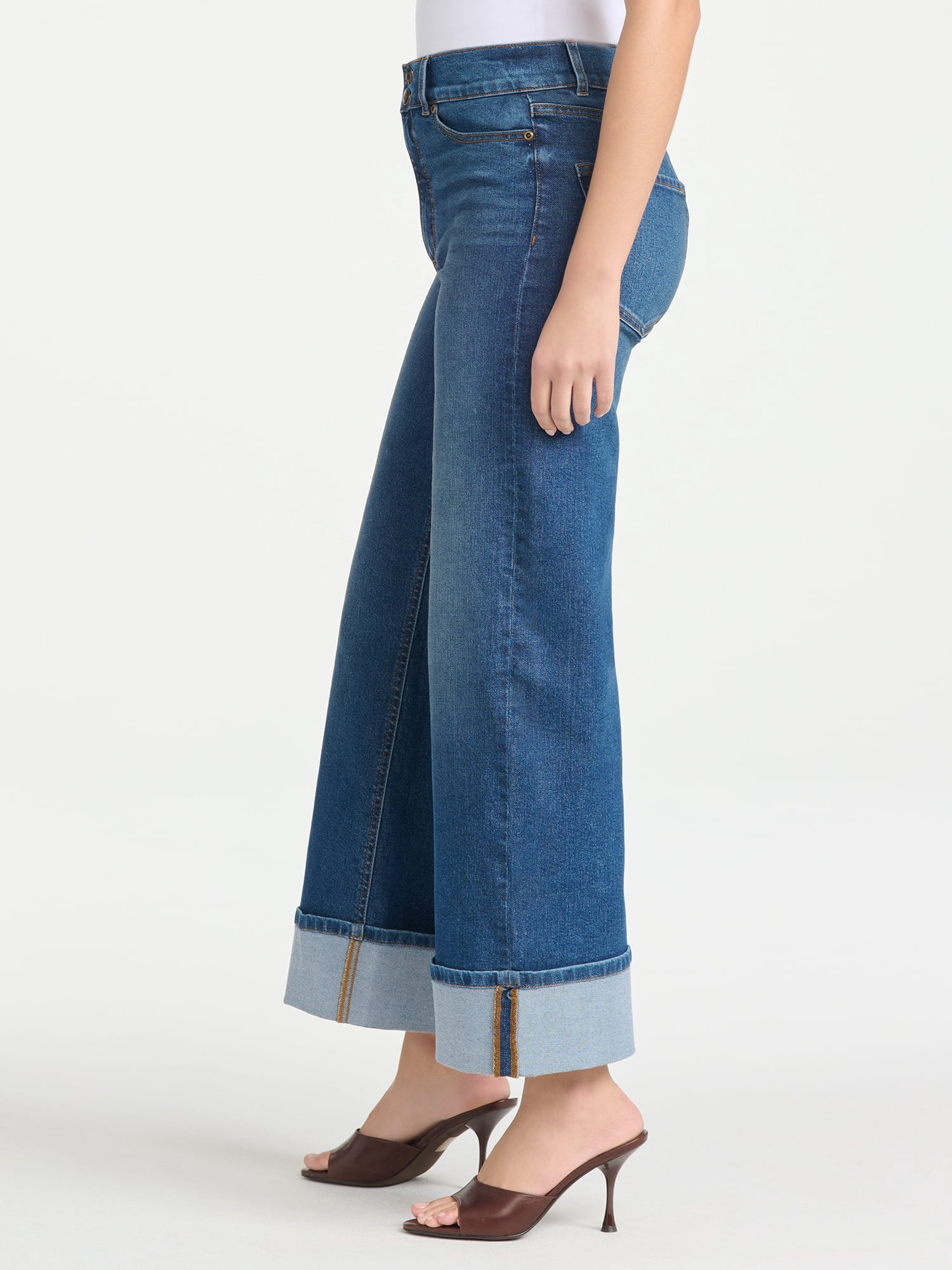 Sofia Vergara Women's Margot Wide Leg Crop, Sizes 0-20