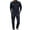 Navy, variant on Yievot Mens 2 Piece Set Casual Outfits Polo Long Sleeve Shirts & Pants Tracksuit Loungewear Athletic Jogger Sweatsuit