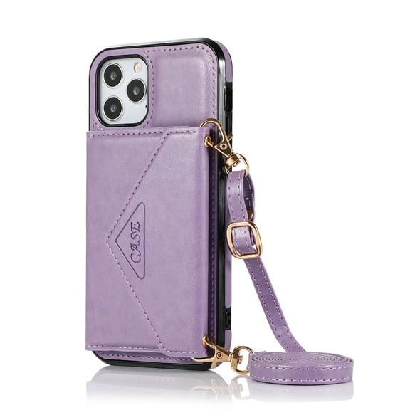 For Samsung A13 5G, A04E, A04s ELEGANT Wallet Case ID Money Holder Case Cover - Lavender