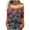 Hot Pink, variant on Ruimatai Women's Boho T-Shirt Vintage Floral Print Loose Fit 3/4 Sleeve Round Neck Casual Oversized Top