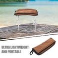 thumbnail image 4 of LEXSOMEO Collapsible Stool Cushion Portable Folding Camping Stool And Compact For Outdoor Activities Like Fishing Camp Seat, 4 of 5