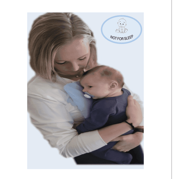 Baby Bumpee- GREY- Firm Safety Barrier-Protect from bones, jewelry, perfume, lotions and more! One size fits all- Newborn to 12 Mos