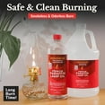 thumbnail image 4 of Houswise Liquid Paraffin Lamp Oil - 1 Gallon (128 fl oz) Smokeless, Odorless Lamp Oil for Lamps & Lanterns - Clean Burning, Non-Scented Paraffin Oil for Emergency Lighting & Indoor Ambiance, 4 of 8