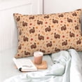 thumbnail image 4 of Kdxio Cotton Pillow Cases 20"x30" Pillowcases,Soft and Breathable Bedroom Pillow Cases-Turkey And Autumn Leaves-No Pillow Core, 4 of 5