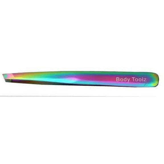 Body Toolz Titanium Slant Tweezer Trim Brows and More