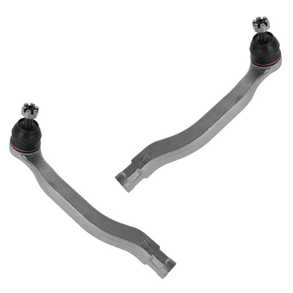 TRQ Front Outer Tie Rod Set Fits Select 2001-2003 Acura CL 1999-2003 TL 1998-2002 Honda Accord