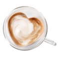 thumbnail image 3 of Safdie & Co. Luxury Premium Glassware Barista Amore Coffee Cappuccino Double Wall Glass 2 Piece Set 180ml, 3 of 5