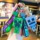 thumbnail image 3 of Klassiskt spel Minecraft figurmodellleksaker Nyckelring My World Stev B, 3 of 5
