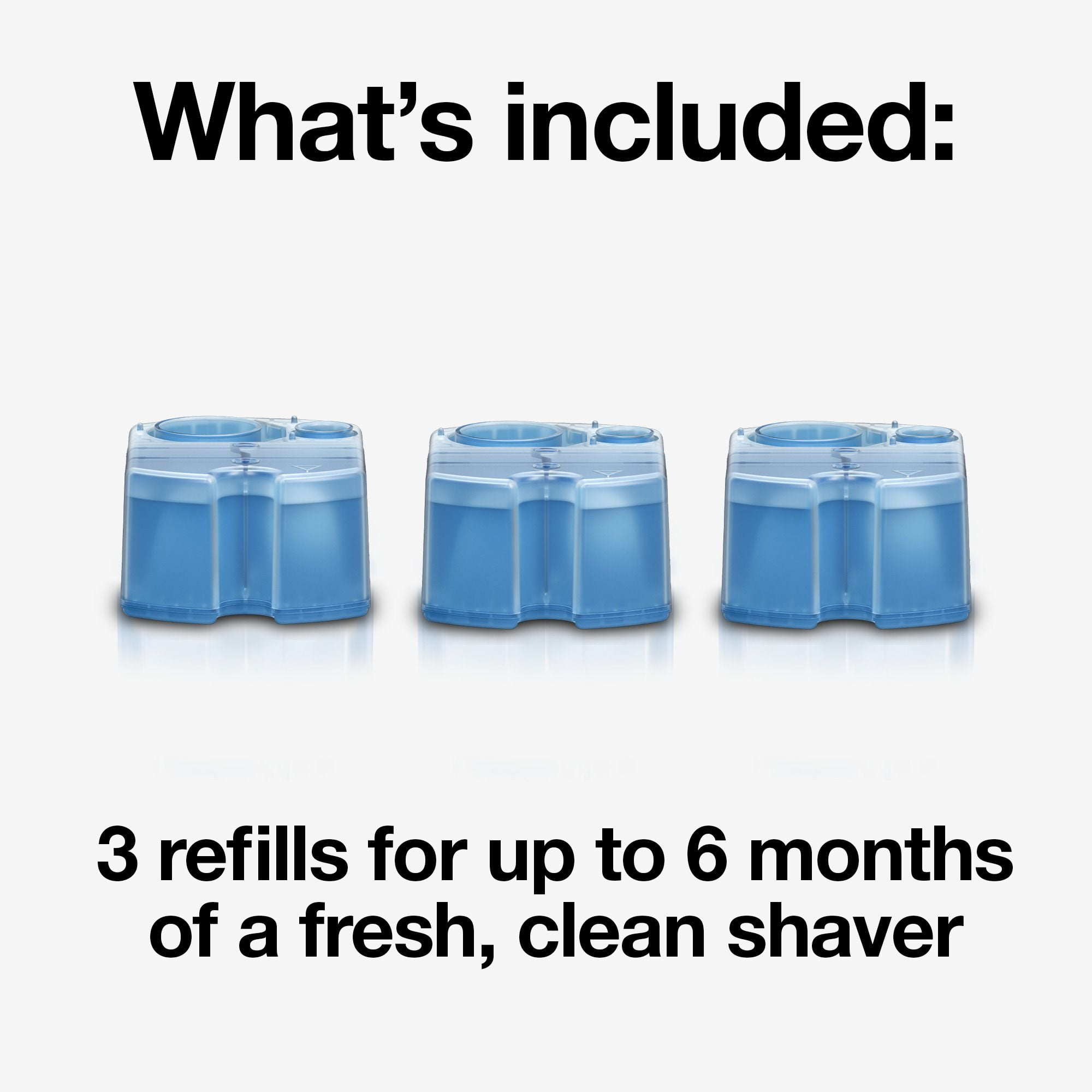 Cartouches de rechange Braun Clean & Renew CCR paquet de 3