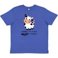 thumbnail image 3 of Inktastic Sorry, I'm a Bit Moody Today Cute Cow Pun Youth T-Shirt, 3 of 5