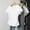 Shirts-White, variant on Gamivast T-Shirts for Women Short Sleeve Crewneck Tops with Ruched Sides Casualslim Fit Basic Tees Stretchy Flattering Summer Clothes for Yoga Gym Daily Workout Gray S