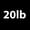 b) 20lb, variant on Synergee Fixed 10LB Easy Curl Bar Pre Weighted Curved Steel Bar with Rubber Weights - Fixed Weight