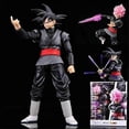 thumbnail image 3 of 14cm Dragon Ball Black Goku Zamasu Action Figure Dbz Model With Multiple Accessories Toys, 3 of 5