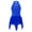 Royal Blue-B, variant on YIZYIF Kids Girls Sequins Mesh Patchwork Skating Leotard Mock Neck Sleeveless Lyrical Modern Solo Dance Wear
