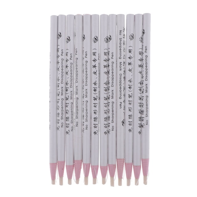 Bolígrafo Borrable de Doble Color Sunnimix 12pcs Sastre de Marcador de Fuga