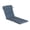 Denim, variant on Goodgoods 25" x 77" Outdoor Patio Chaise Lounge Cushion with Straps, Water & Fade Resistant, Denim