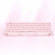 GravaStar Mercury V60 Crystal Rose 60% Gaming Keyboard - Magnetic Hall Effect Switches, 8K Polling, Rapid Trigger, Adjustable Actuation - Crystal Rose