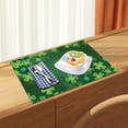 thumbnail image 4 of St Patricks's Day Placemats Irish Festive Atmosphere Decorative Table Runners Tablecloths placemat and napkin sets, 4 of 4