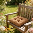 thumbnail image 6 of Square Seat Cushions for Seat Dining Chair, Chair Cushions Square No Ties, Desk Chair Cushion for Long Sitting Cute Comfortable Fleece Seat Cushion Thick Dorm Room Essentials, 6 of 6