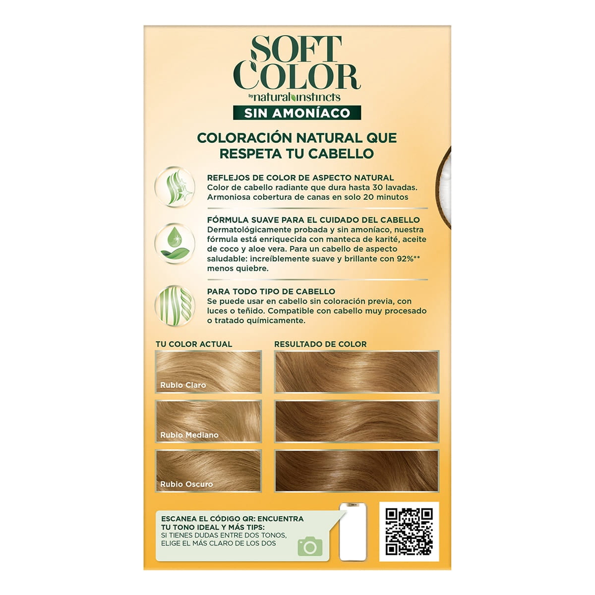 Wella Soft Color Demi Permanent Hair Color Kit with Natural Ingredients, 80 Light Blonde, 5 oz