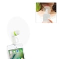 thumbnail image 3 of Reiko Mini Fan 2-in-1 for iPhone/ iPad & Android in White, 3 of 3