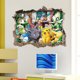 thumbnail image 3 of Pegatinas de pared de Pokémon Pikachu, vinilos decorativos para habitaciones infantiles y de bebés, decoración de pared y pegatinas adhesivas, regalo para niños., 3 of 5