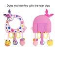 thumbnail image 4 of Infant Car Mirror, Wide Application Car Rear View Mirror Fun Playing Cartoon Design With Hanging Toys For  Type 1, 4 of 8