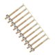 thumbnail image 5 of East buy - Perno para muebles - 10 piezas M6 Pernos para muebles de acero al carbono con tuercas de barril Sujetador de conector de tuerca(80mm), 5 of 14