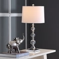 thumbnail image 4 of SAFAVIEH Maeve 28 in. H Crystal Ball Table Lamp, Clear/White, Set of 2, 4 of 9