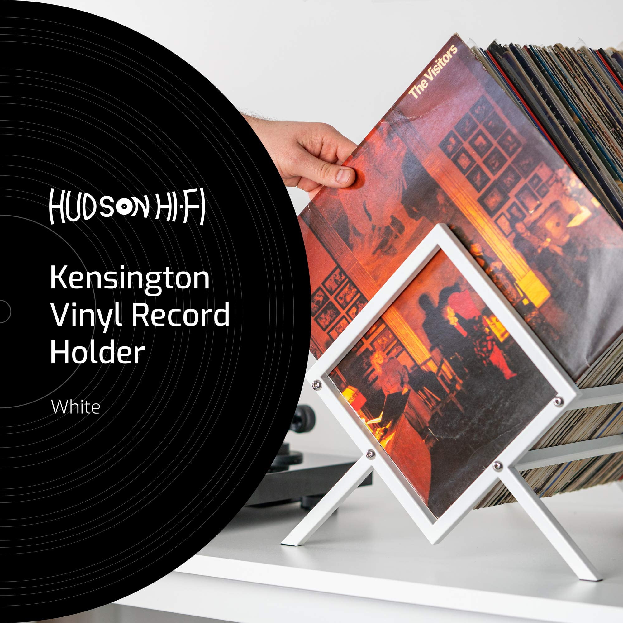 Vinyl Record Storage Holder Black - Vinyl Storage Rack 70 Album Holder  Display Stand - Book and Record Album Storage - Album and LP Storage  Organizer…