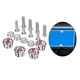 thumbnail image 2 of Kit de 16 tornillos antirrobo para placa de matrícula de coche, compatible con marcos de matrícula. Rosa, 2 of 7