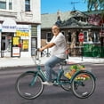 thumbnail image 5 of Lilypelle 24"/26" Adult Tricycle 3 Wheel Trike Low Stand-over Frame Bike with Shimano Derailleur,Large Rear Basket,Double Wall Rims, 5 of 15