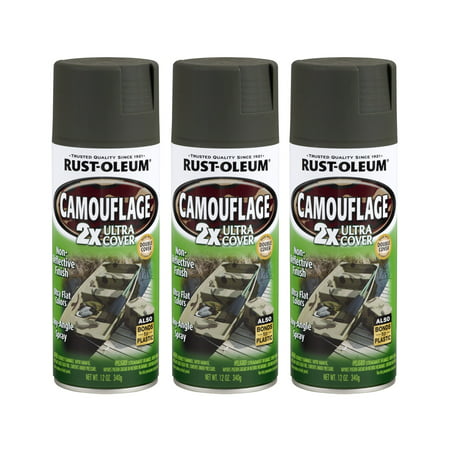(3 Pack) Rust-Oleum Camouflage Ultra Cover 2x