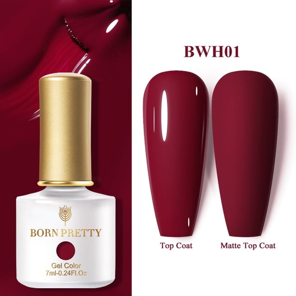 BORN PRETTY 7ml Autumn and Winter Color Series Gel Nail Polish Matte Nude Grey Nail Gel UV LED Semi-Permanent Gel Nail Varnish Gong Bohan LED