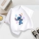 thumbnail image 5 of Nueva camiseta de algodón 2024, camiseta de algodón Stitch Dotu con estampado de patrón Harajuku, camiseta para niños y niñas, camiseta de moda deportiva, 5 of 5