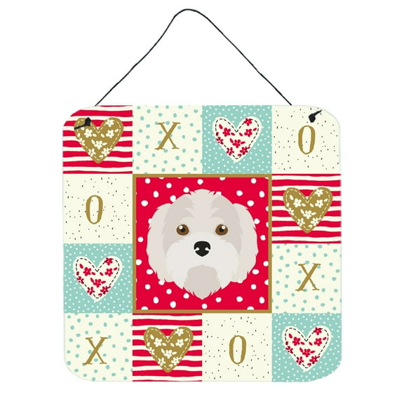 Carolines Treasures CK5214DS66 Kyi-Leo Love Wall or Door Hanging Prints Red 6HX6W multicolor