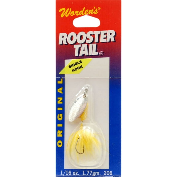 Yakima Rooster Tail S Hk 1/16oz Yellow