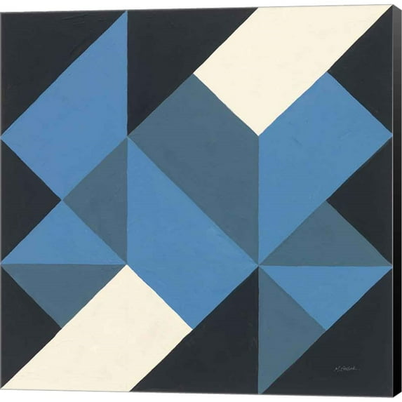 Great Art Now Triangles I by Mike Schick, Canvas Wall Art, 24W x 24H