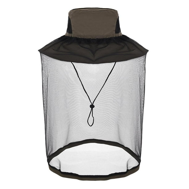 Sombrero de pesca unisex con protección solar y mosquitera | Sombreros impermeables para ejercito verde
