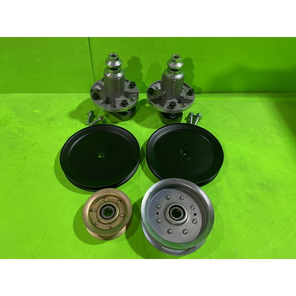 John Deere 42" Spindles, Idlers, Pulleys L105 L107 L110 L108 L118 L111 GX20067