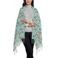 thumbnail image 2 of Sikiie Sea Lighthouse Shawl Wraps Big Scarf Tassel Fall Winter Thick Scarf Warm Shawl Women Fall Gifts, 2 of 8