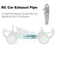 thumbnail image 2 of Exhaust Pipe for 1/8 HSP Upgrade Car Exhaust Pipe Spare Parts Accessories, 2 of 7