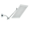 thumbnail image 4 of Chrome 10" Square Rainfall & High Pressure Stainless Steel Bath Shower head, 4 of 4