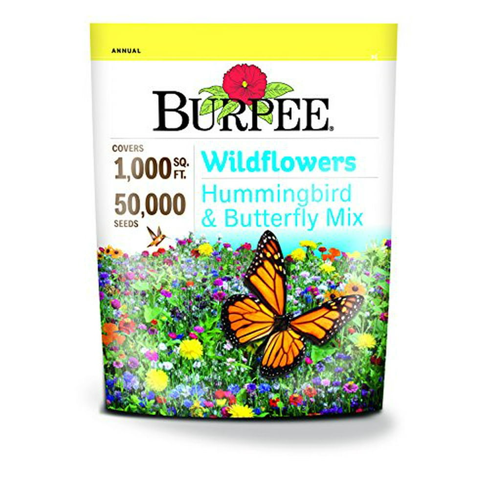 Burpee Wildflower Seed Mix for Hummingbirds and Butterflies Walmart