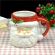thumbnail image 3 of 2X 400Ml de Kawaii Navidad 3D Cerámica Leche Café Agua, 3 of 5